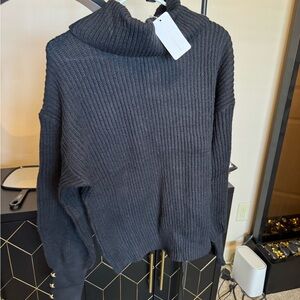 Cozy Black Turtleneck Sweater